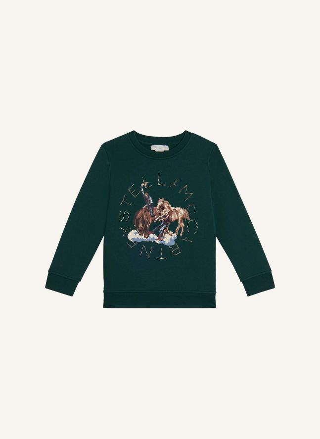 Sweat Stella Cowboy | Vert foncé