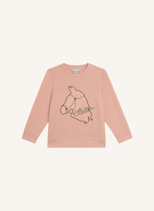 Sudadera Horse | Rosa