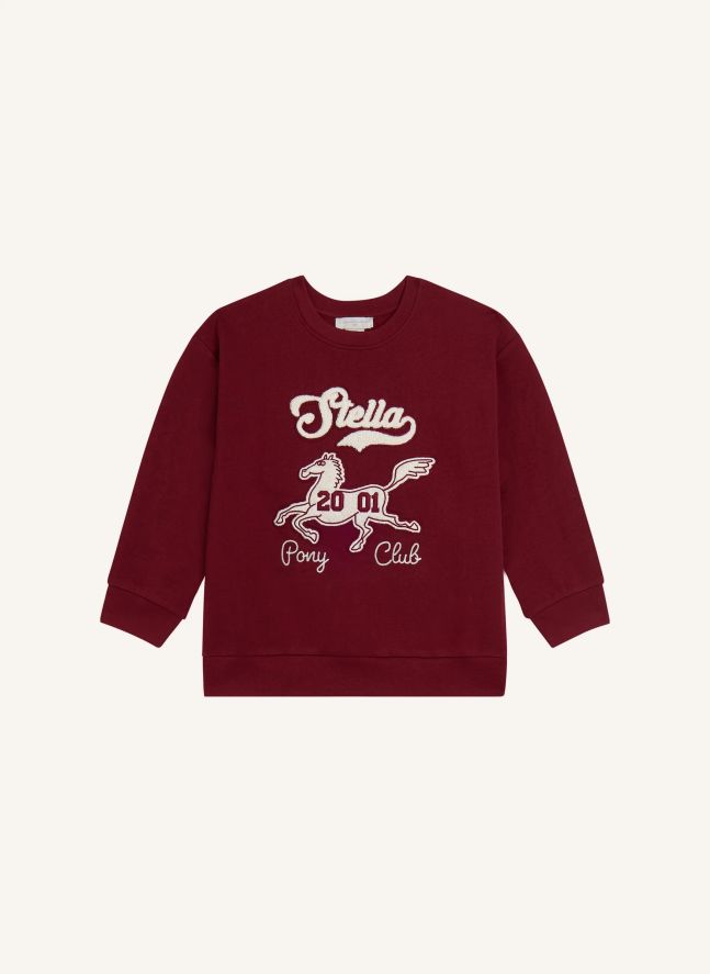 Sudadera Stella 2001 | Rojo Oscuro