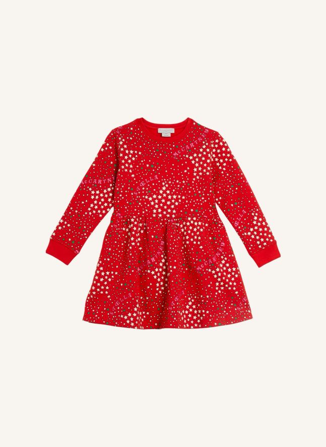 Vestido Denim Star | Rojo