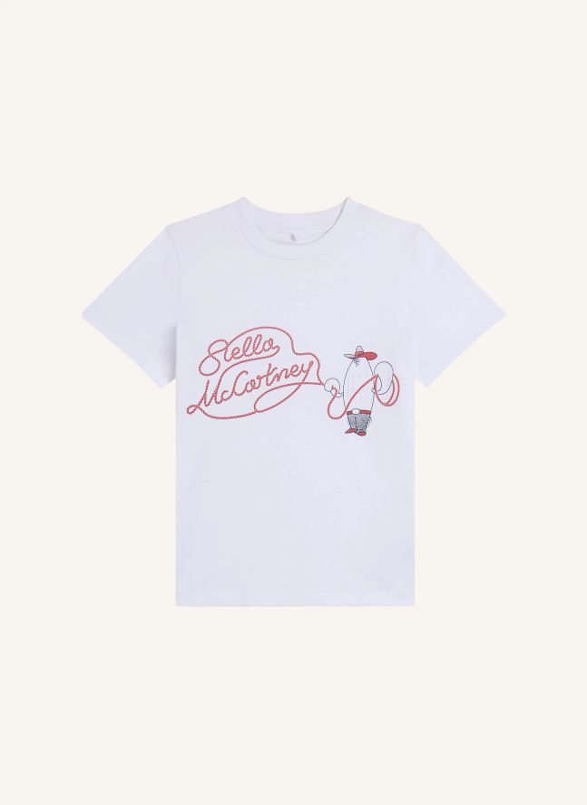 T-shirt Lasso Coton Bio | Blanc