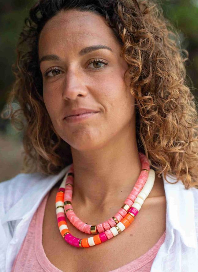 Collier Praia Laranja Ivoire | Ivoire