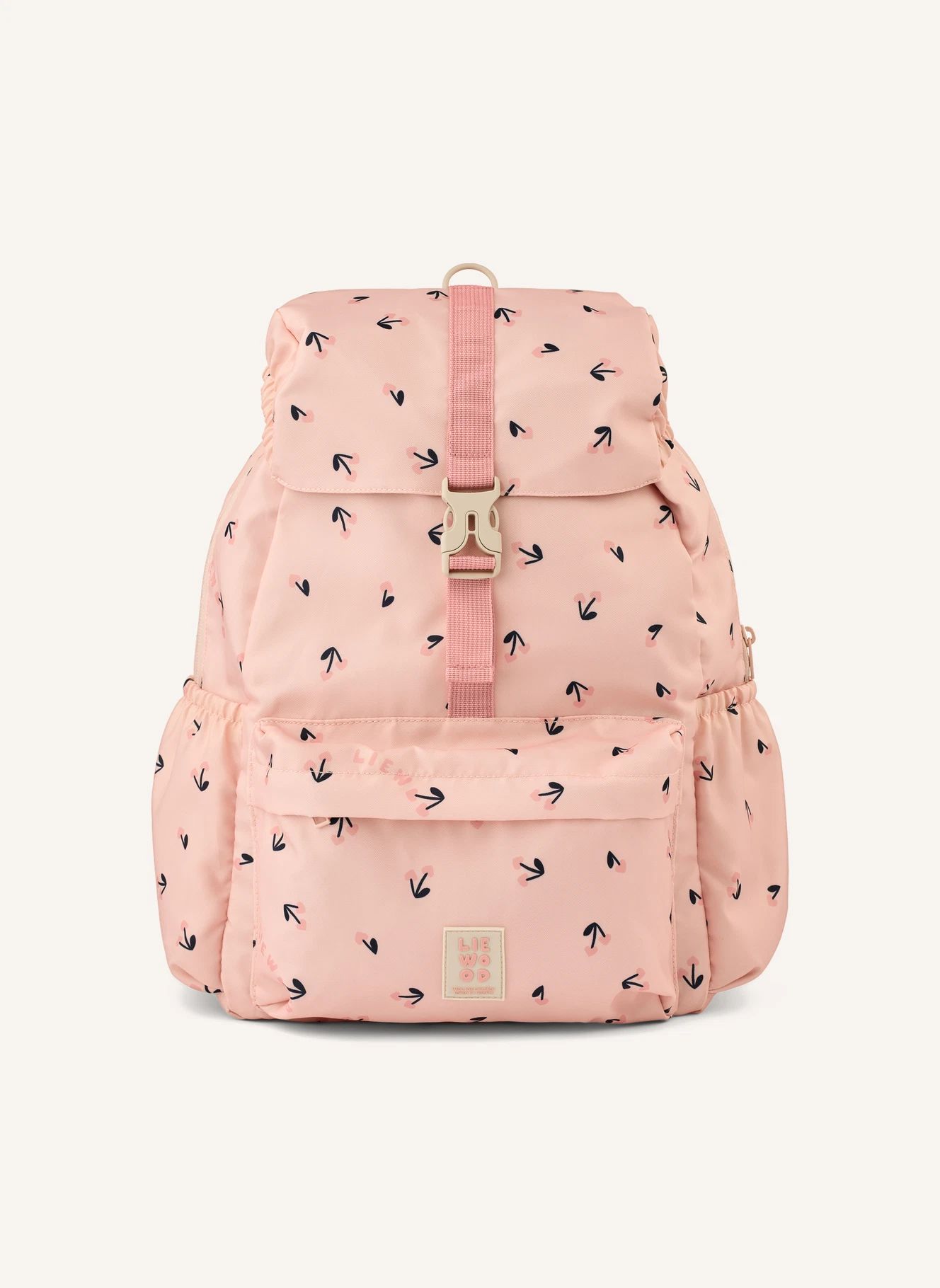 Sac à Dos Johnny Cerises Fibres Recyclées | Rose- Image produit n°0