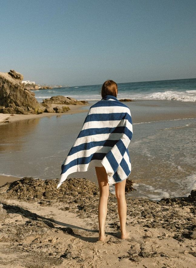 Serviette de plage | Bleu