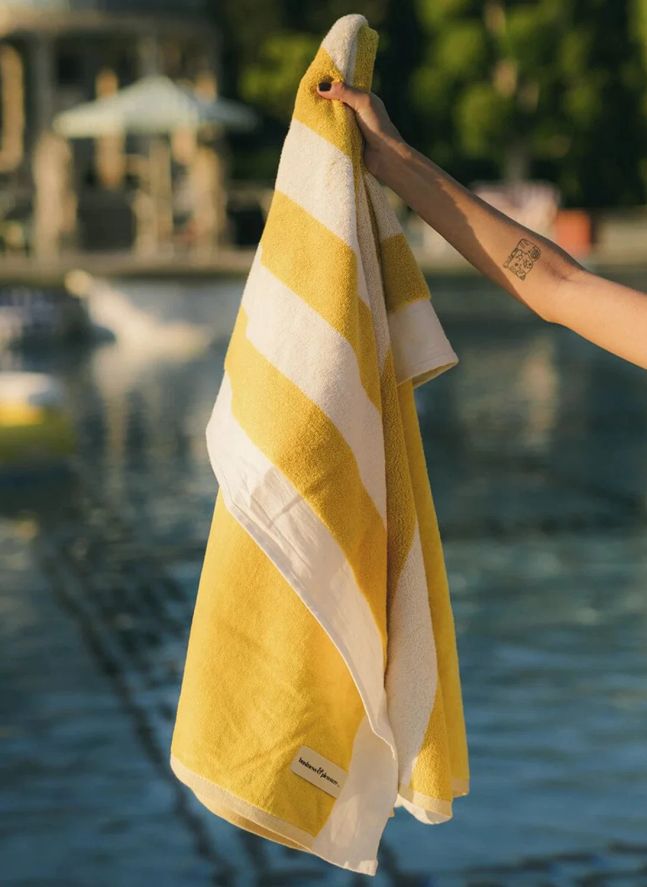 Serviette de plage | Jaune