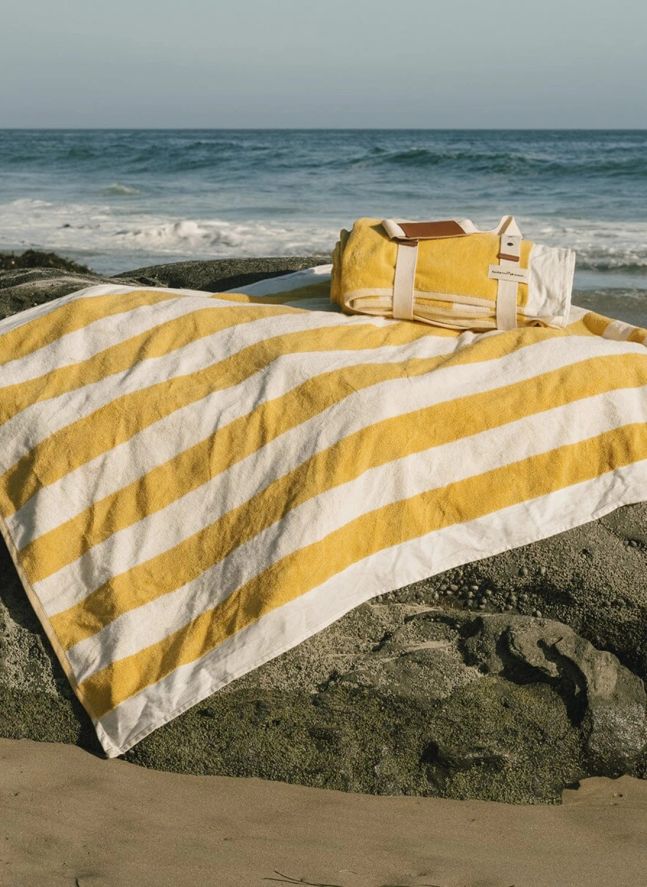 Serviette de plage | Jaune