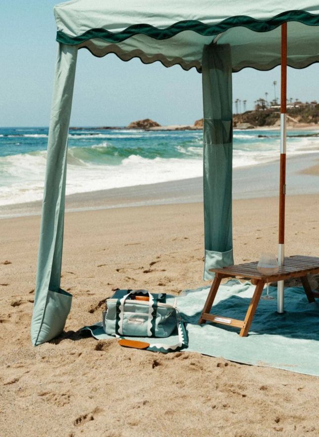 Serviette de plage avec trou | Vert