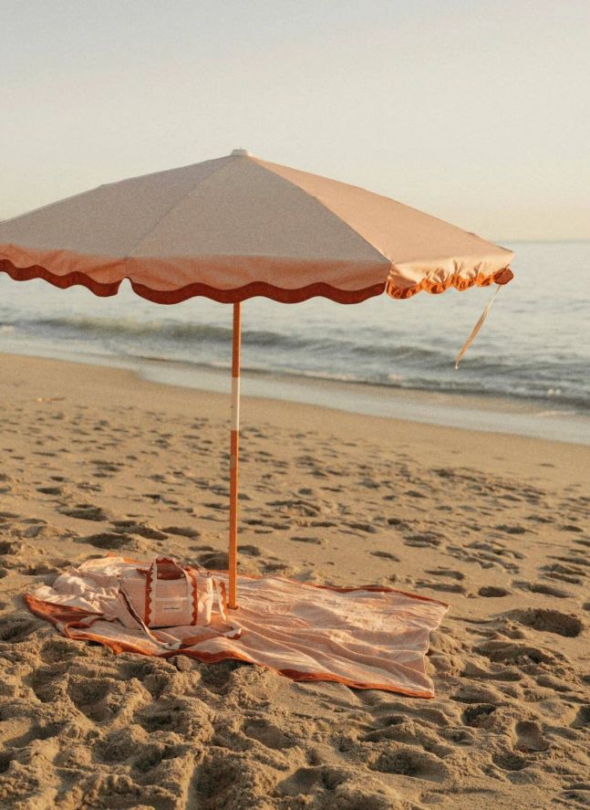 Serviette de plage avec trou | Rose