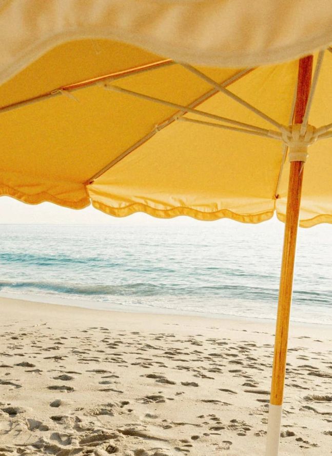 Parasol Amalfi | Jaune