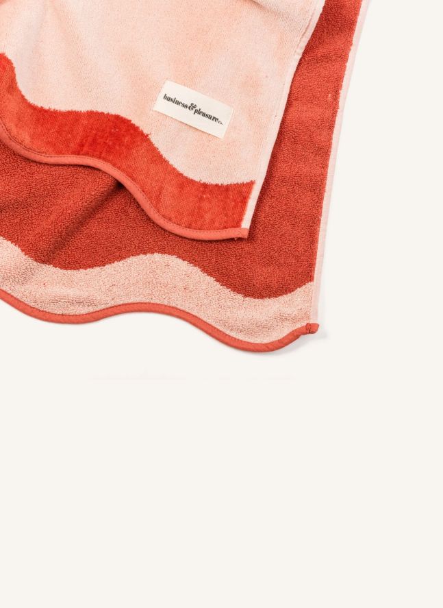 Serviette de plage avec trou | Rose