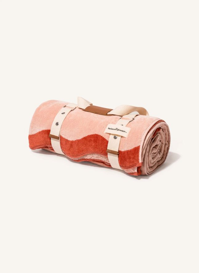 Serviette de plage avec trou | Rose