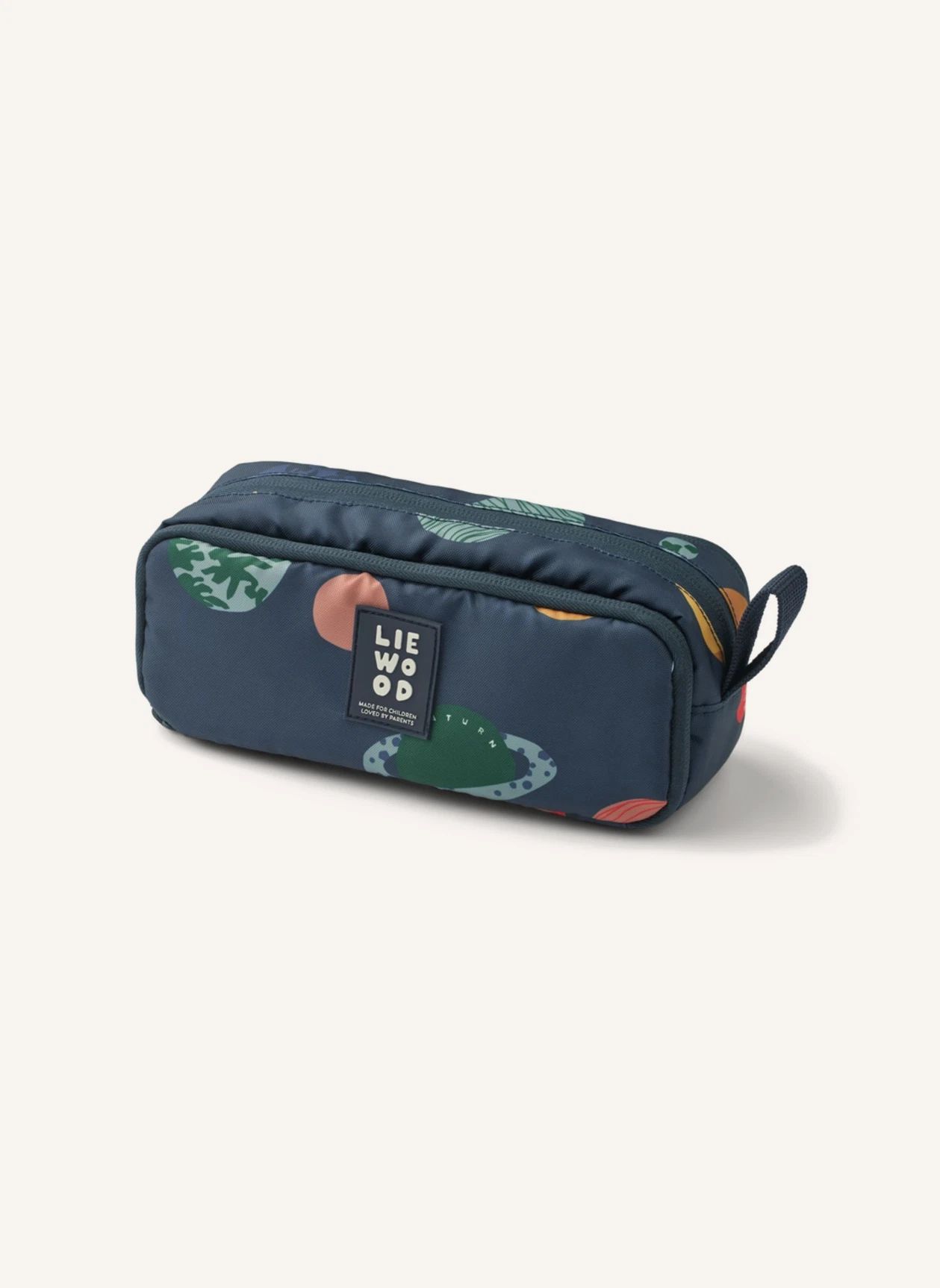 Trousse Cindy Planètes Fibres Recyclées | Bleu marine- Image produit n°0