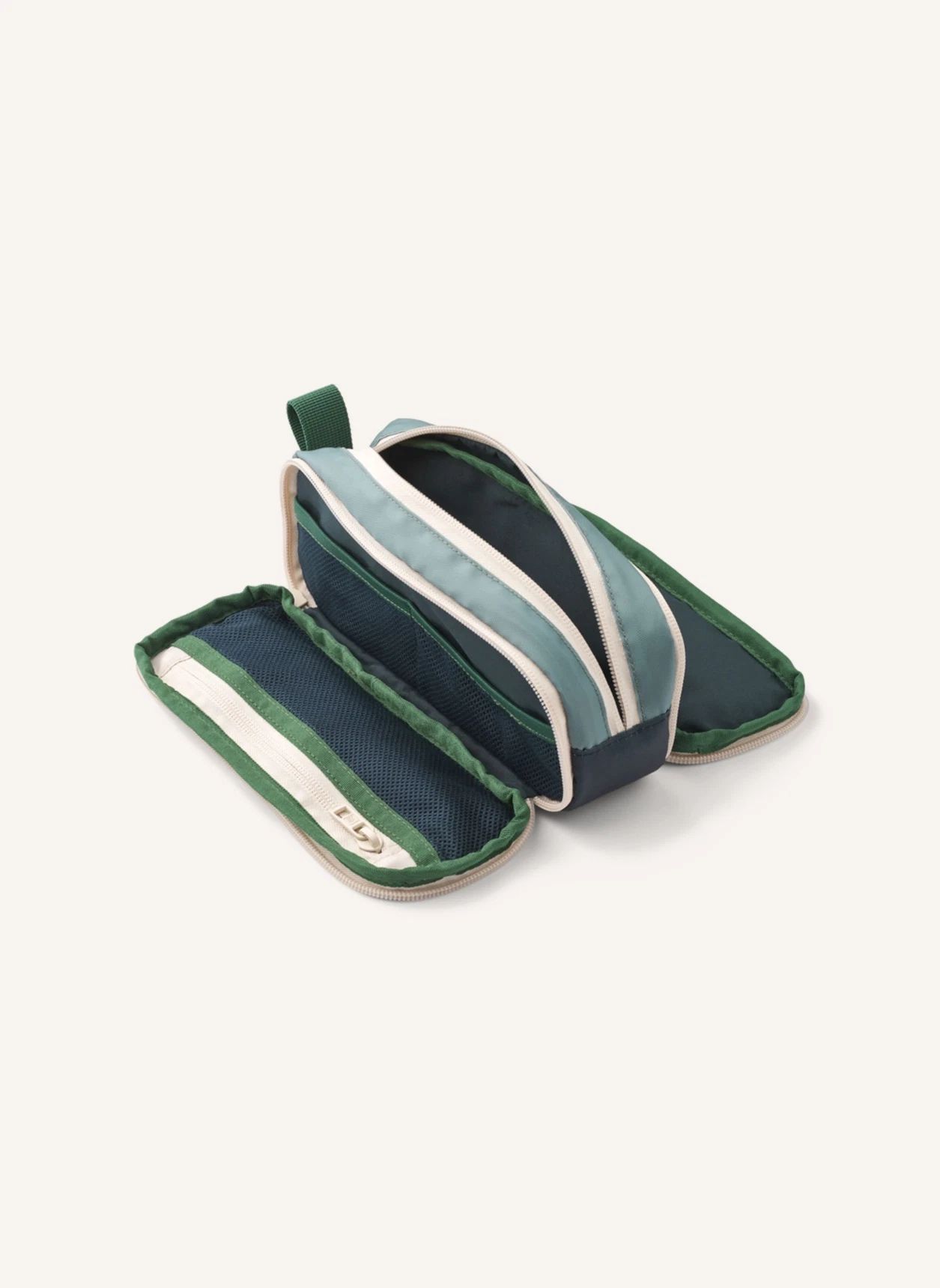 Trousse Cindy Play Fibres Recyclées | Bleu Vert- Image produit n°1