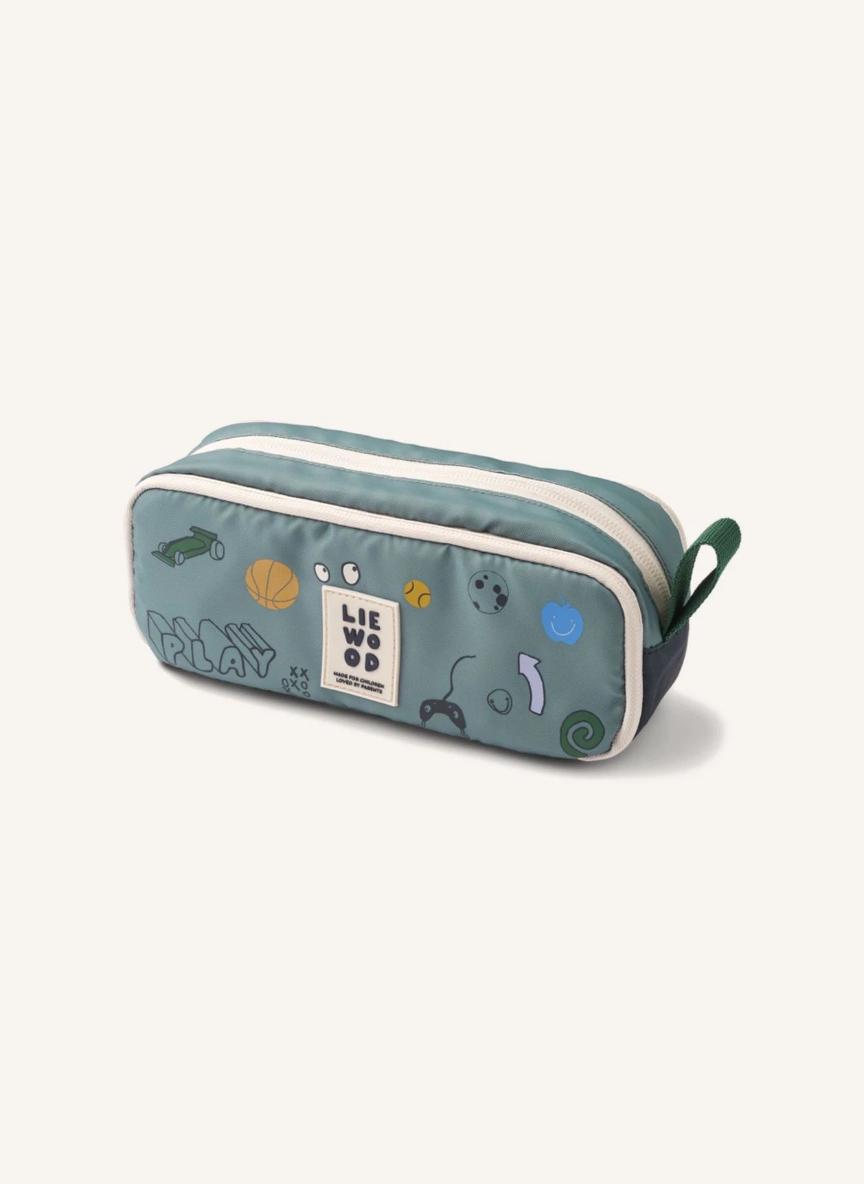Trousse Cindy Play Fibres Recyclées | Bleu Vert- Image produit n°0