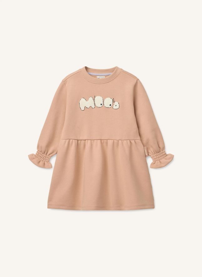 Robe Sweat Lia Mood Coton Bio | Rose