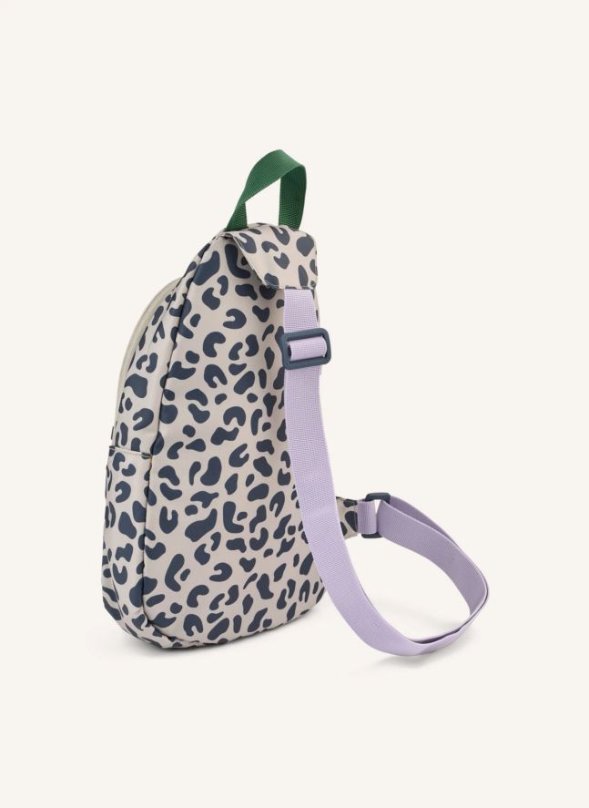 Sac à Dos Phoenix Léopard Fibres Recyclées | Beige