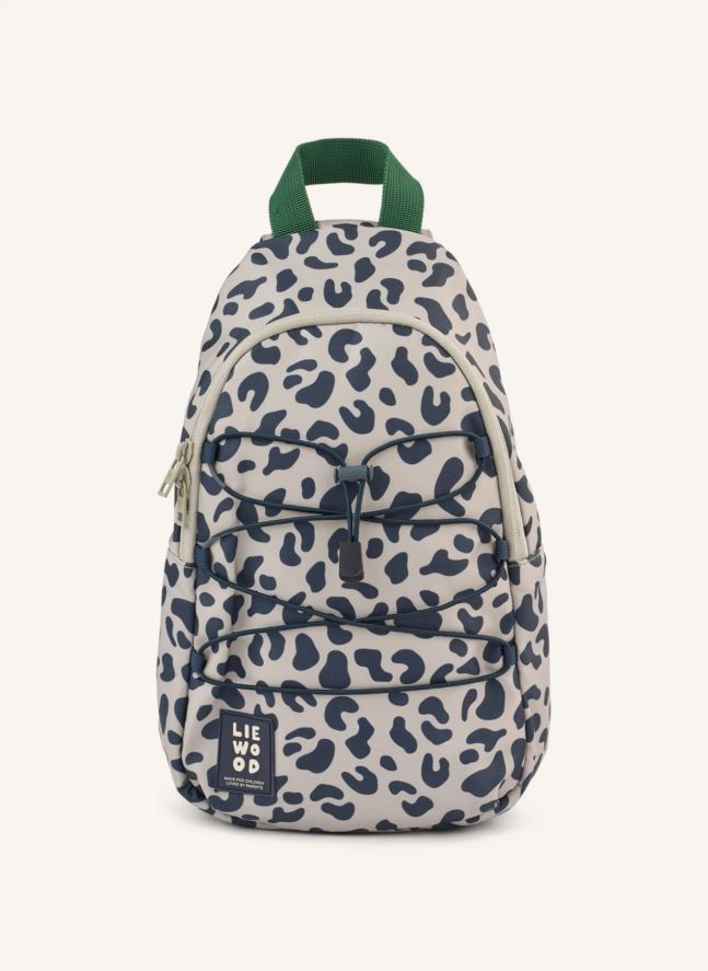 Sac à Dos Phoenix Léopard Fibres Recyclées | Beige