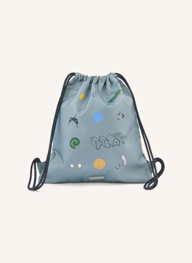 Sac de Gym Danella Play Fibres Recyclées | Bleu Vert