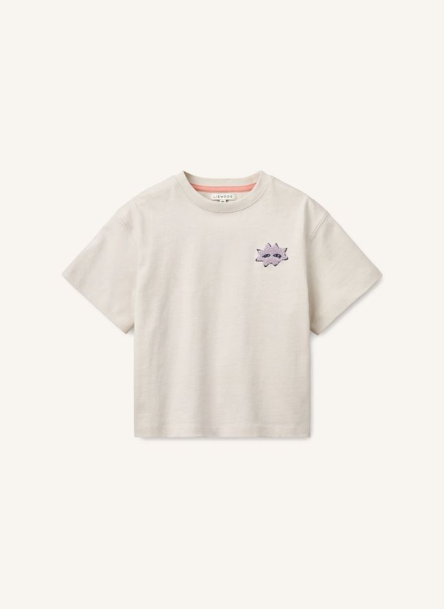 T-shirt Tyler Mood Coton Bio | Ecru