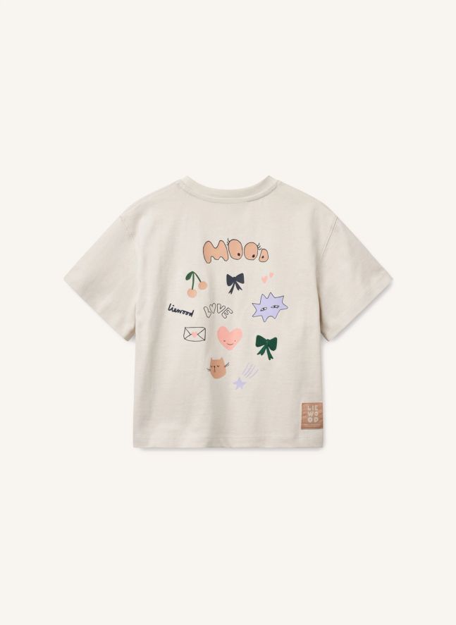 T-shirt Tyler Mood Coton Bio | Ecru