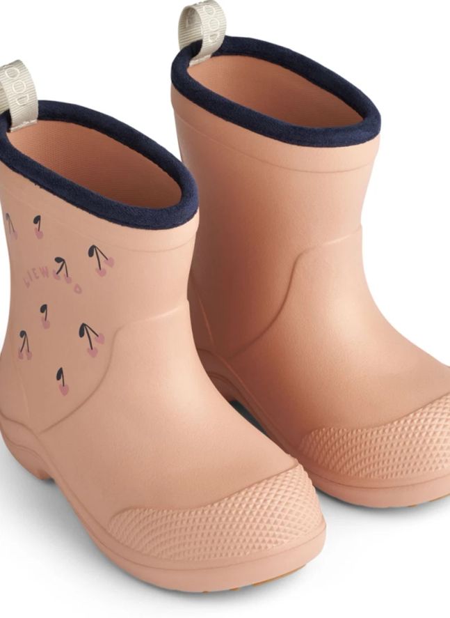 Bottes de Pluie Aston Cerises | Rose pâle