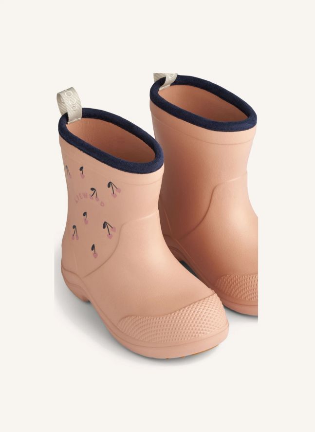 Bottes de Pluie Aston Cerises | Rose pâle