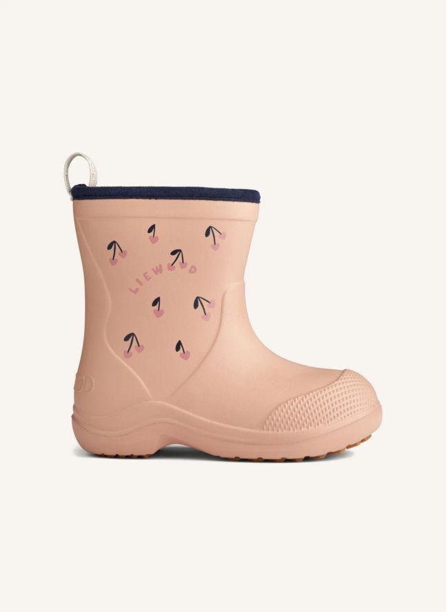 Bottes de Pluie Aston Cerises | Rose pâle