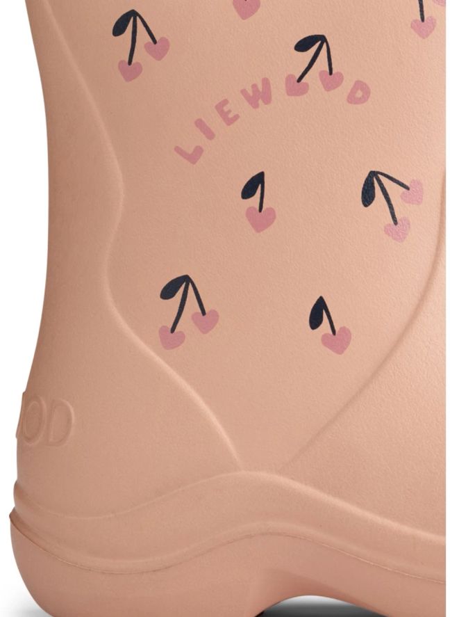 Bottes de Pluie Aston Cerises | Rose pâle