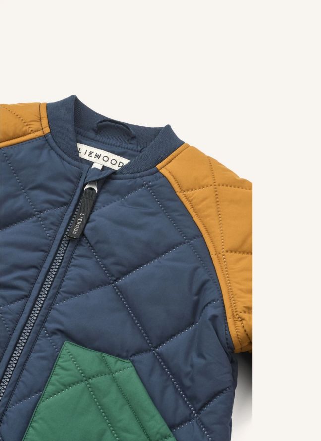 Ensemble Thermique Zella Fibres Recyclées | Bleu marine