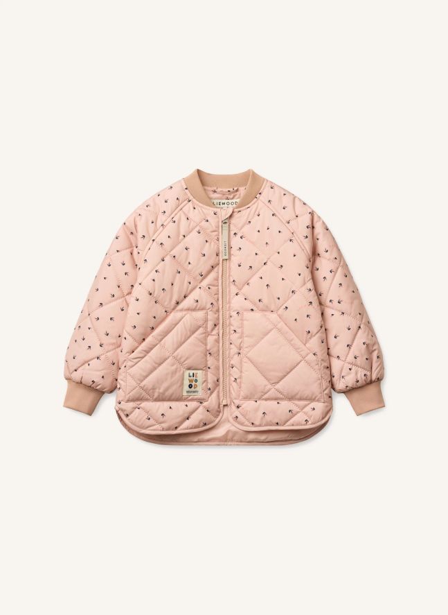 Ensemble Thermique Zella Cerises Fibres Recyclées | Rose