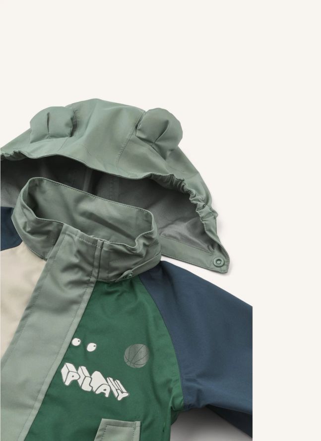 Ensemble de Pluie Manu Play Fibres Recyclées | Vert