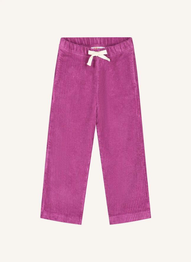 Pantalon Beau Velours Côtelé Coton Bio | Rose