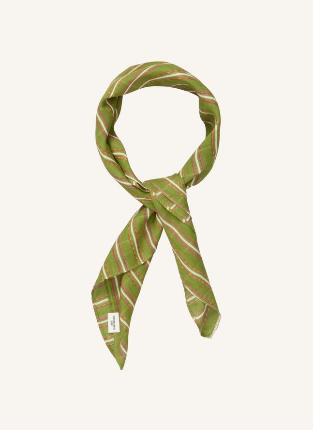 Foulard Linoa Coton | Vert