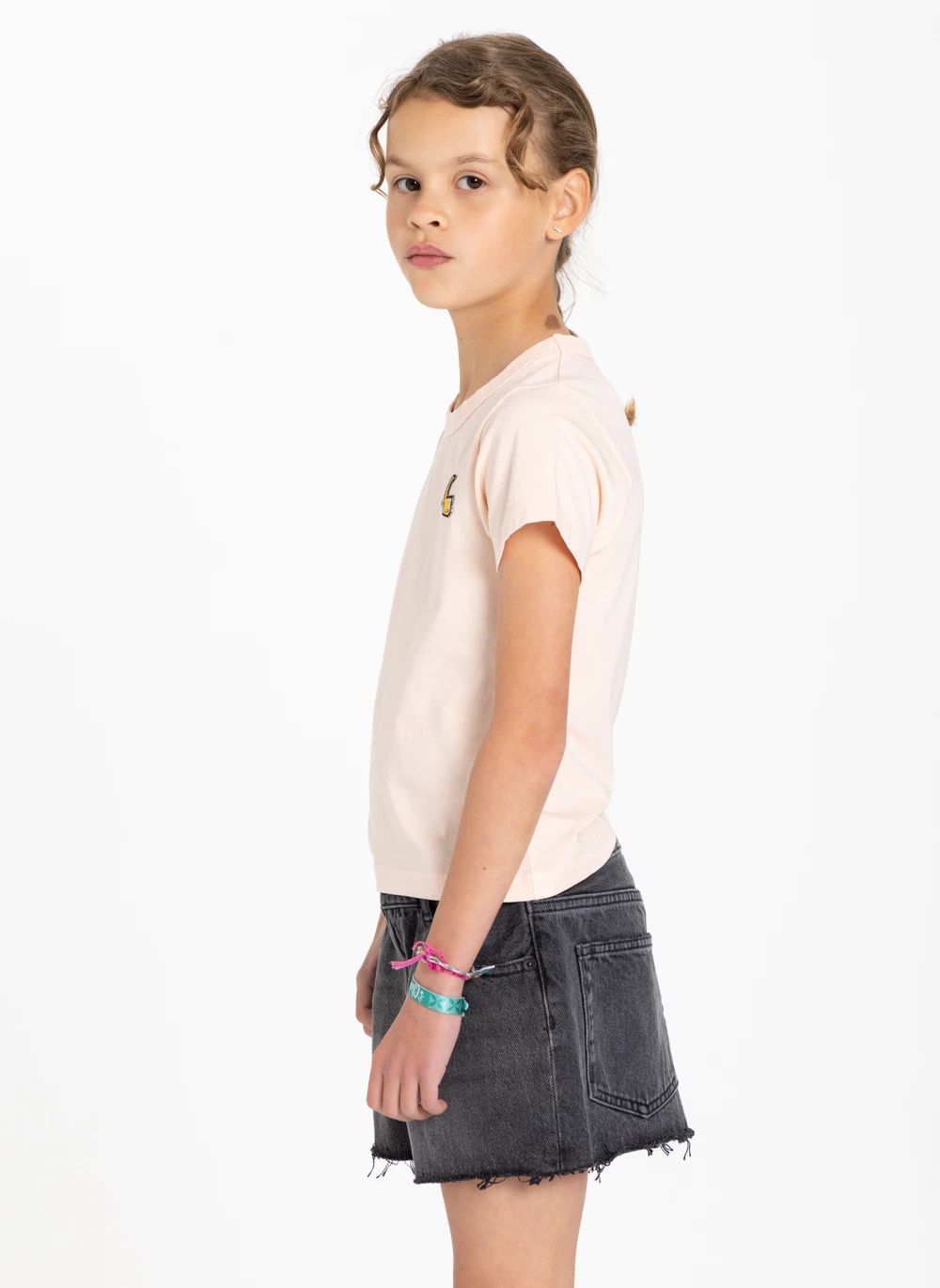 Short Denim Eva | Denim gris- Image produit n°11
