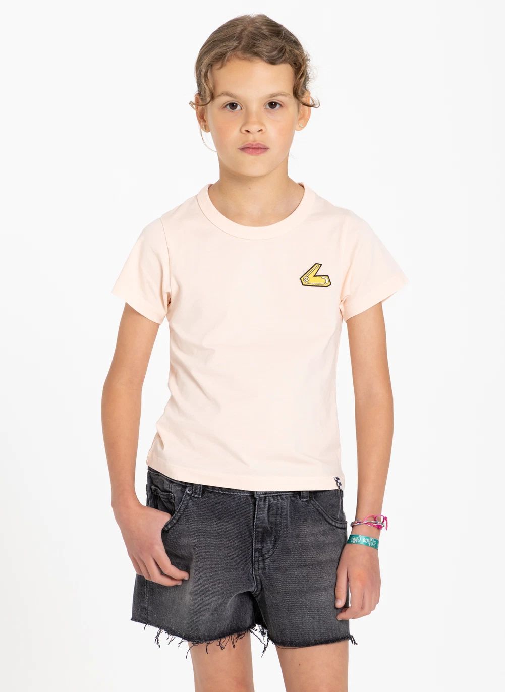Short Denim Eva | Denim gris- Image produit n°9