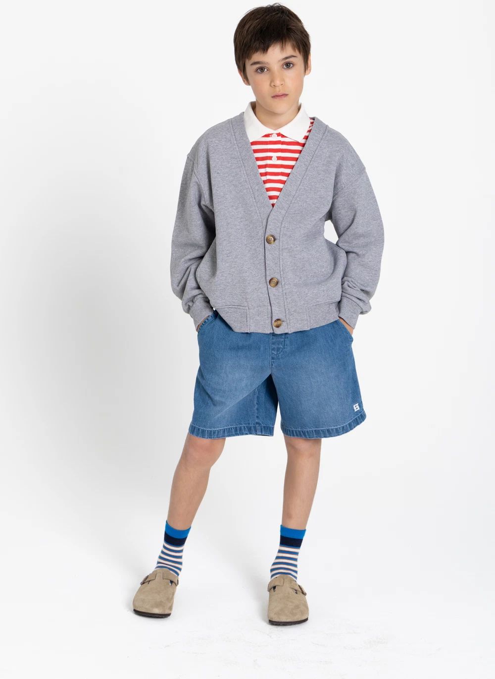 Short Denim Ample Tom | Bleu- Image produit n°10