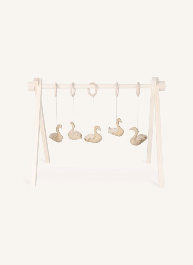 Juego de juguetes arco de cisnes