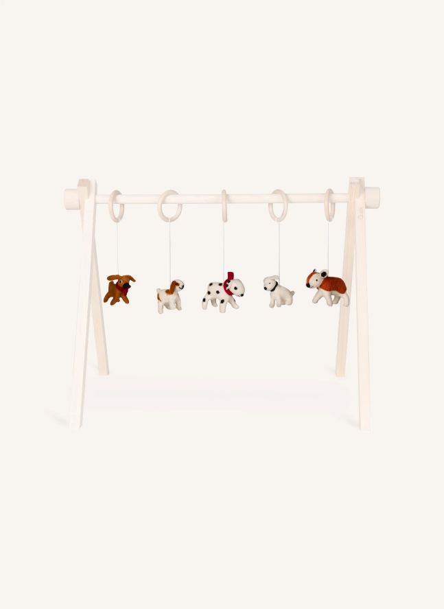 Juego de juguetes para arco de perro