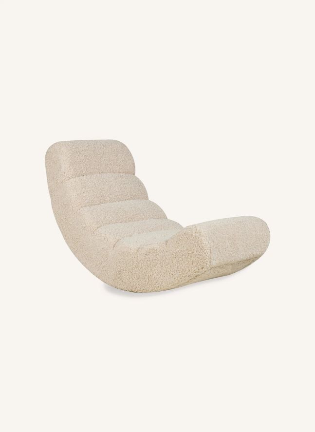 Fauteuil enfant banane | Beige