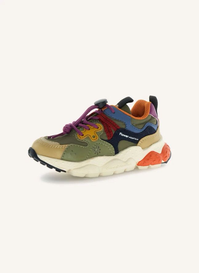 Baskets Yamano 3 Junior | Vert olive