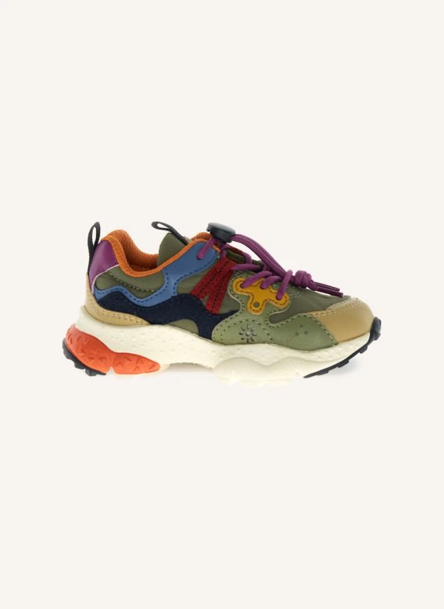 Baskets Yamano 3 Junior | Vert olive