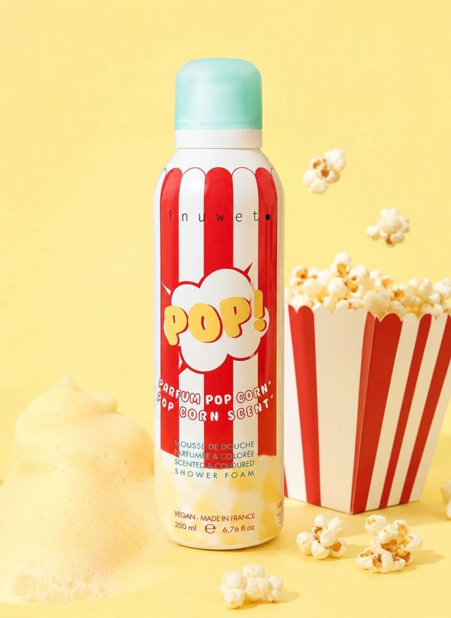 Mousse de douche Pop Corn - 200 ml