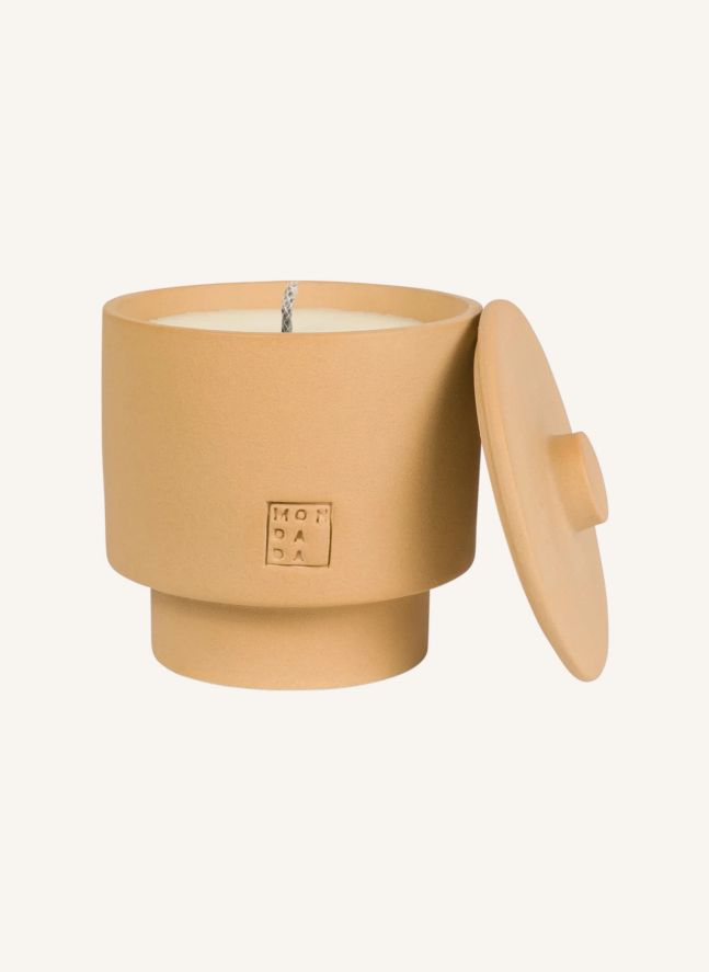Outdoor candle with cover, neutral fragrance June Ibiza One  | Terracotta