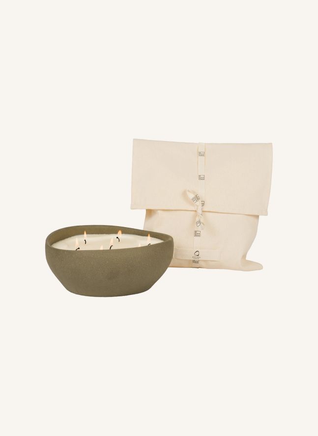 Doteki scented candle | Moss Green