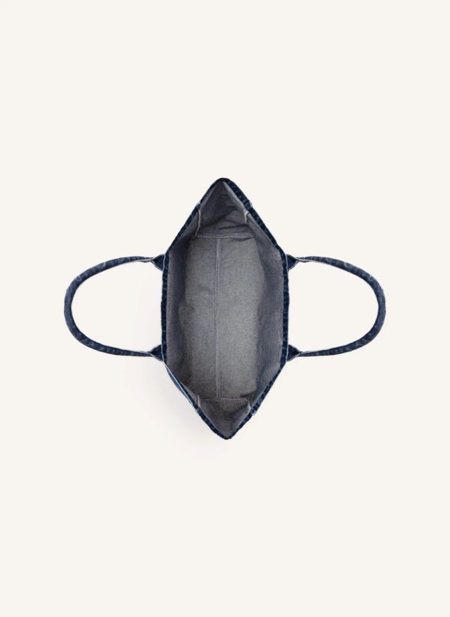 Cabas Leo Denim | Bleu