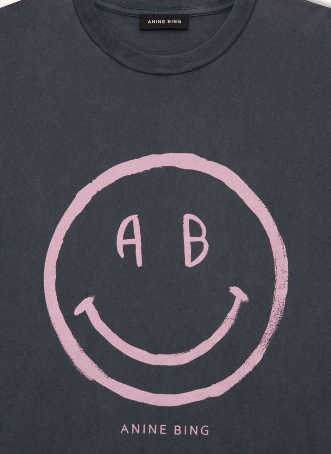 T-shirt Wagner Smiley | Gris