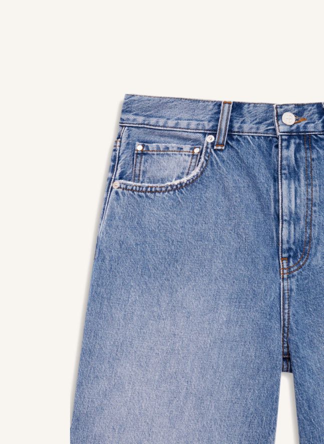Short Jasper | Washed Blue