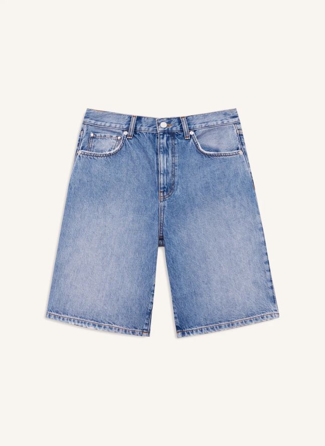 Short Jasper | Washed Blue