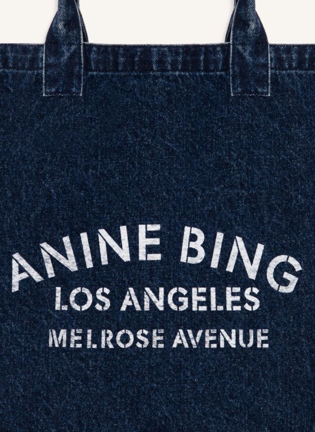 Cabas Leo Denim | Bleu