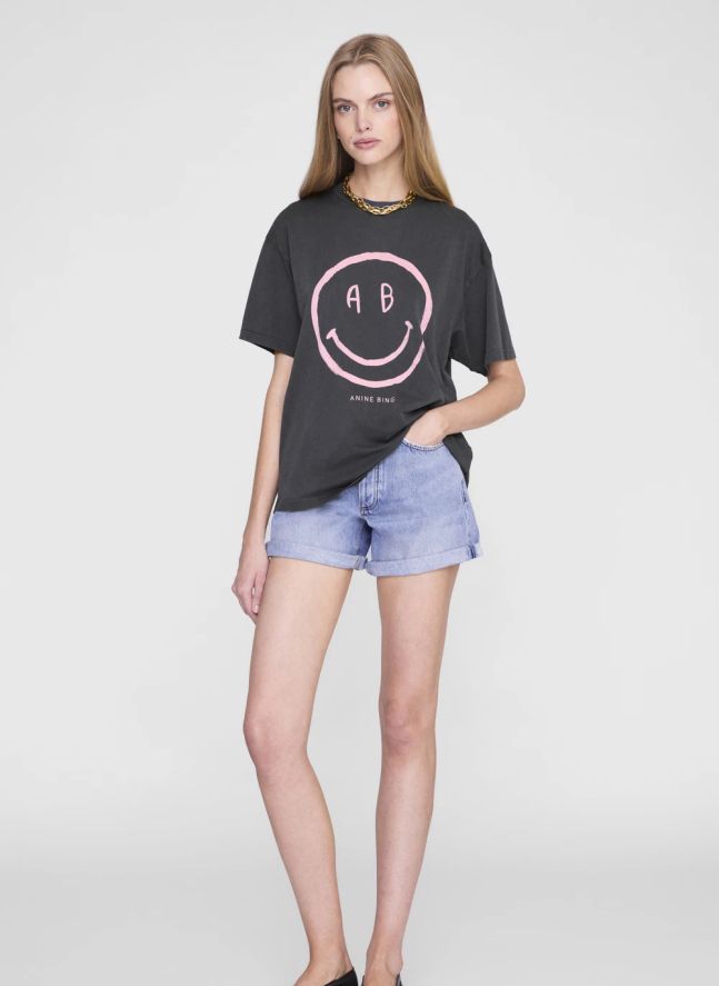 T-shirt Wagner Smiley | Gris